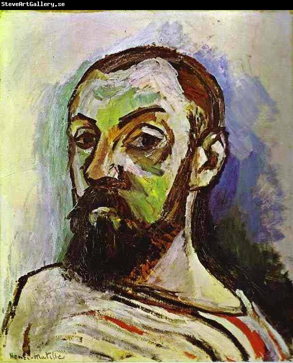 Henri Matisse Self Portrait in a Striped Tshirt